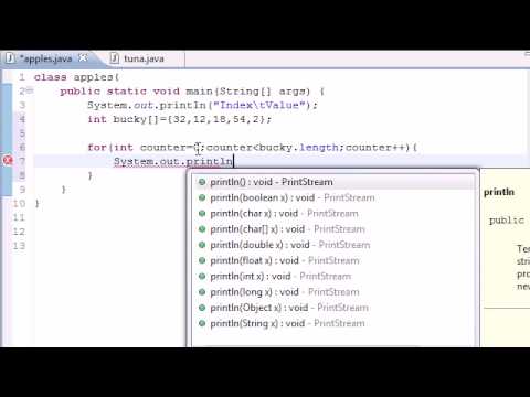 Java Programlama Eğitimi - 28 - Bir Dizi Tablo Oluşturma Resim 1