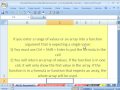 Highline Excel Sınıf 39: Diziler Olmak İçin İşlevler Zorlama