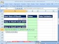 Excel Sihir Numarası 324: Dinamik Veri Doğrulama Tarihleri Listesi Resim 3