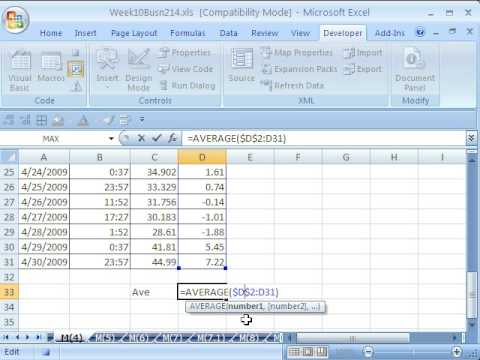 Highline Excel Sınıf 53: Göreli Ve Mutlak Makro Kaydedici