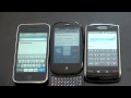 Palm Öncesi İphone 3G Vs Vs.  Blackberry Storm
