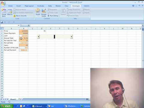 Bay Excel Ve Excelisfun Hile 16: Kaydırma Çubuğu İçin Yüzde