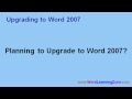 Microsoft Word 2007: Word 2007 Seminer Önizleme'ye Yükseltme