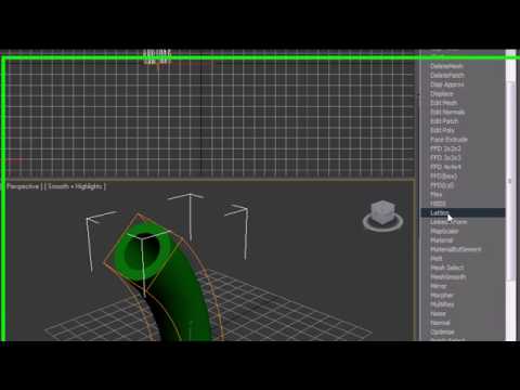 3Ds Max Eğitimi - 11 - Değiştiriciler Resim 1