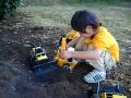 Çocuk Oyuncak Ekskavatör Dirt Çalış