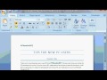 Microsoft Word 2007 Eğitimi: Sığdırmak İçin Küçült
