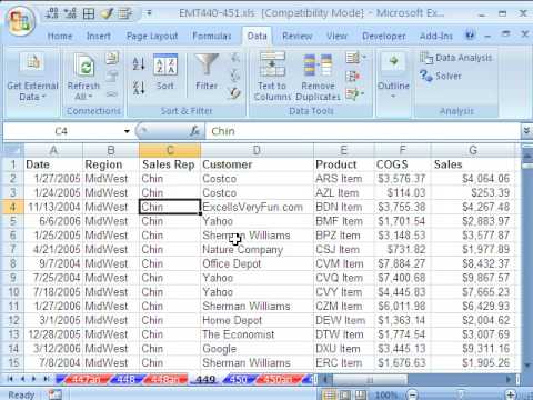 Excel Sihir Numarası 449: Excel Veri Çözümleme Notları Kısaltılır.