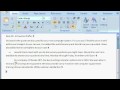 Microsoft Word 2007 Eğitimi - Bölüm 06 13 - Düzenleme Metin 1 Resim 3