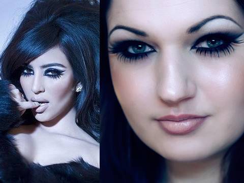 Kim Kardashian Cat Göz Makyajı - Mac Kozmetik