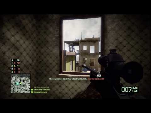 Battlefield Bad Company 2-5 Headshots 50 Saniyede (Online Multiplayer Oyun) (Hd)
