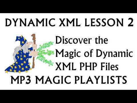 Dinamik Xml Keşfetmek: Mp3 Player Çalma Listesi Flaş Php Döngü Ders Dosyalarını Resim 1