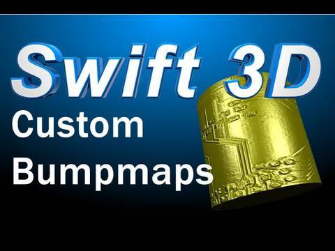 Swift 3D Öğretici: Özel Bumpmap Doku Ve Malzemeleri Resim 1