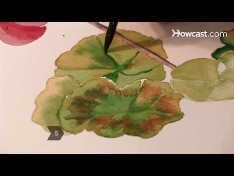 Çiçek Boyama Teknikleri Öğrenmek İçin Nasıl