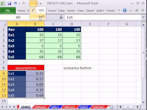 Excel Sihir Numarası 680: Senaryo Düğmesini Şerit Excel 2010 Ekleme Resim 1
