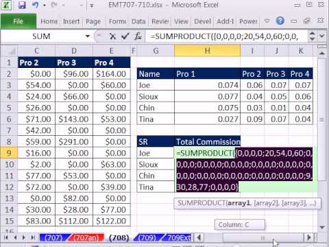 Excel Büyü Hüner 708: Arama Anlatım--Topla, Boolean Ve Dizin Maç Çözüm Resim 1