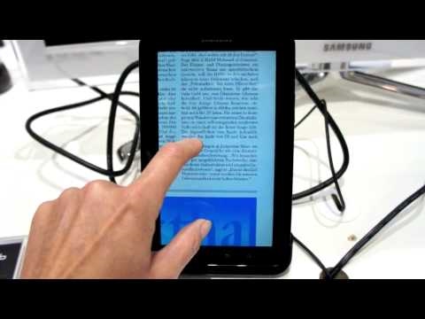 Samsung Galaxy Tab Android Tablet İlk Bakış