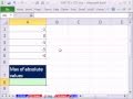 Excel Büyü Hüner 716: Max, Mutlak Değerler Max Ve Abs İşlevleri Dizi Formülü