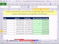 Excel Finans Sınıfını 06: Kopyalanan Formüller Göreceli Ve Mutlak Hücre Başvuruları Resim 3