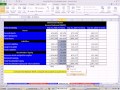 Excel Finans Sınıfını 15: Ortak Mali Tablolar Boyutlu. Resim 4