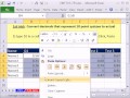Excel Sihir Numarası 734: İçine Gerçek Tamsayı Notları İndirilen Ondalık (Yüzde) Notları