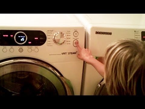 Emma Ve Jonah Onların Tots Yıka! Samsung Ön Yükleme Çamaşır Makinesi/kurutucu Hata D5