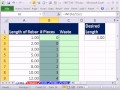 Excel Sihir Numarası 736: Formül Ve Koşullu Biçimlendirme Atık Kesme Demiri Göstermek İçin