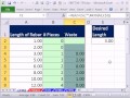 Excel Sihir Numarası 736: Formül Ve Koşullu Biçimlendirme Atık Kesme Demiri Göstermek İçin Resim 3