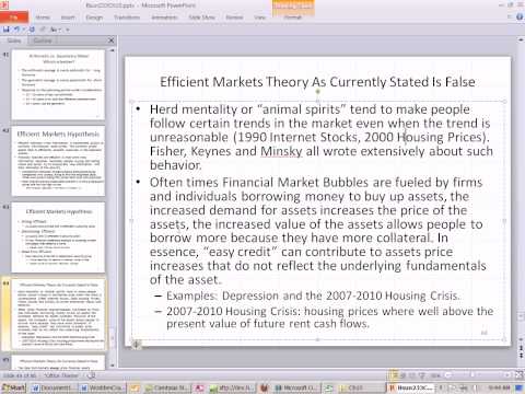Excel Finans Sınıfını 102: Verimsiz Mispriced Varlıkları Finansal Piyasalar Kısa Vadede Olabilir