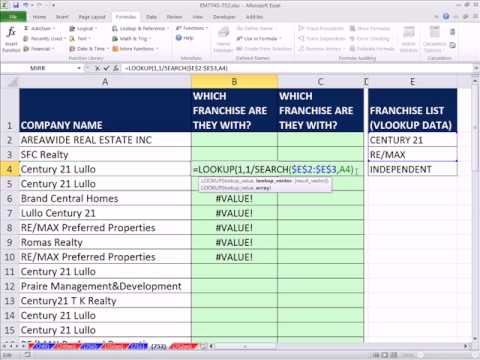 Excel Sihir Numarası 752: Dolgu Sütun Yaklaşık Arama Formülü Kullanarak Kategorileri İle Resim 1