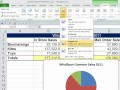 Office 2010 Sınıf #33: Excel Grafikleri: Sütun, Çubuk, Pasta, Çizgi, Xy Dağılım, Mini Grafikleri Biçimlendirme