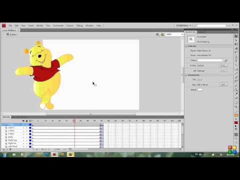 Pooh Adobe Flash Cs4.avi Yürüyüş