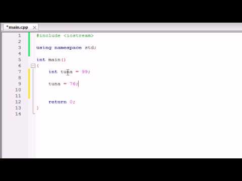 Buckys C++ Programlama Rehberler - 6 - Değişkenleri Bellek Kavramları