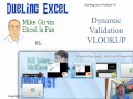 Bay Excel Ve Excelisfun Hile 74: Dinamik Aralık İçin Düşeyara Ve Veri Doğrulama Listesi - Tablo Özelliği