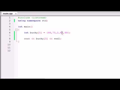 Buckys C++ Programlama Rehberler - 32 - Diziler