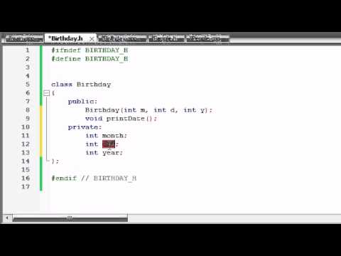 Buckys C++ Programlama Rehberler - 47 - Kompozisyon Bölüm 2