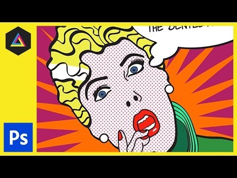 Roy Lichtenstein Tarzı Pop Art - [Photoshop Ve Illustrator Cs5] Kaplama Oluşturma