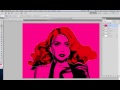 Warhol - Lady Ga Ga Pop Art [Photoshop Cs5] Resim 3