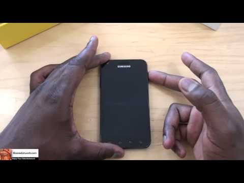 Samsung Epic 4G İçin Sprint Touch: Unboxing Ve İlk Impressions| Booredatwork