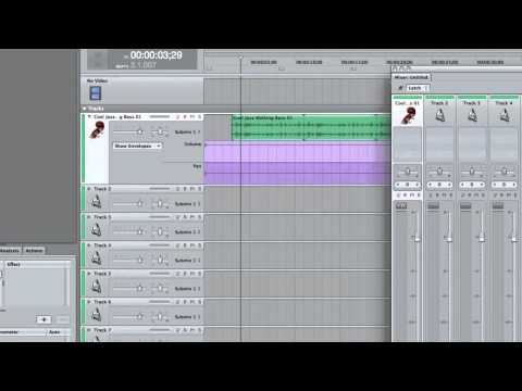 Otomasyon Soundtrack Pro'da - Öğrenmek Nasıl Otomatikleştirmek Birim Pan Ve Etkileri