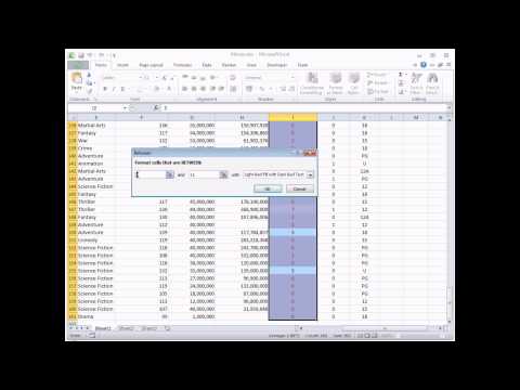 Microsoft Excel Koşullu Biçimlendirme 1 / 3: Temel Bilgiler - Bilge Baykuş