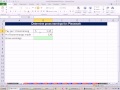 Excel 2010 İş Matematik 47: Teşvik Ödeme: Parça İş