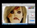 Adobe Photoshop Cs6 - Yaşayan Ölü Kız Dönüştürme [Hız Sanat] Resim 4