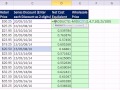 Excel Sihir Numarası 828: Serisi Ticaret İndirim (3 Dizi Formülleri) Üzerinden Toptan Fiyatı Hesaplamak Resim 3