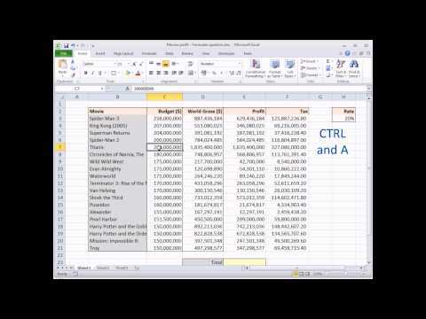 Excel Hızlı İpucu #4 - Bir Tablo - Bilge Baykuş Seçmek İçin En Hızlı Yolu Resim 1
