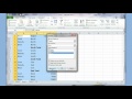 Microsoft Excel 2007 2010 Pt 5 (Sıralama/filtre, Alt Toplamlar, Özet Tablo) Resim 3