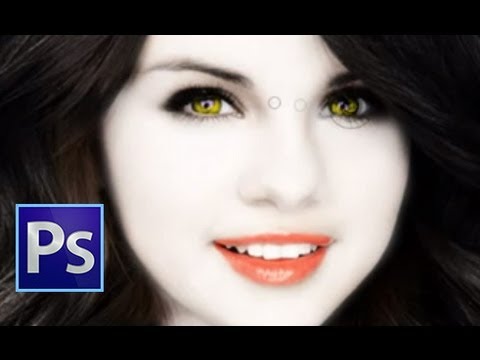 Photoshop: Vampir Dönüştürme [Selena Gomez)