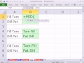 Excel Sihir Numarası 846: Adlarını Bir Boşlukla Ayrılmış İlk Ve Son Adı Ters İçin Formül