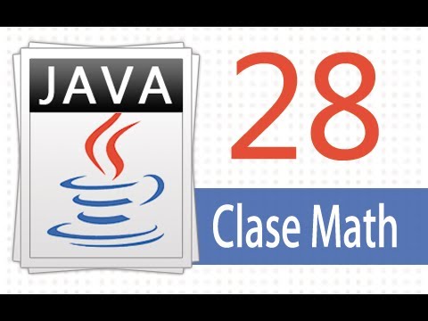 Öğretici Java - 28 - Clase Matematik. Resim 1