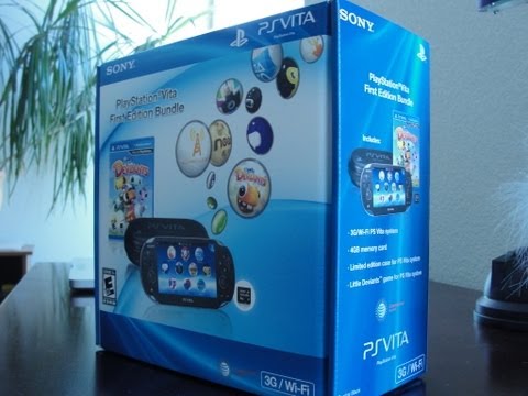 Ps Vita İlk Baskı Paket Unboxing Yayın Gün!