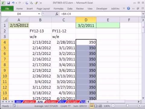 Excel Sihir Numarası 870: Düşeyara Formülü Basitleştirmek İçin Bir Tarih Ve Desen Resim 1